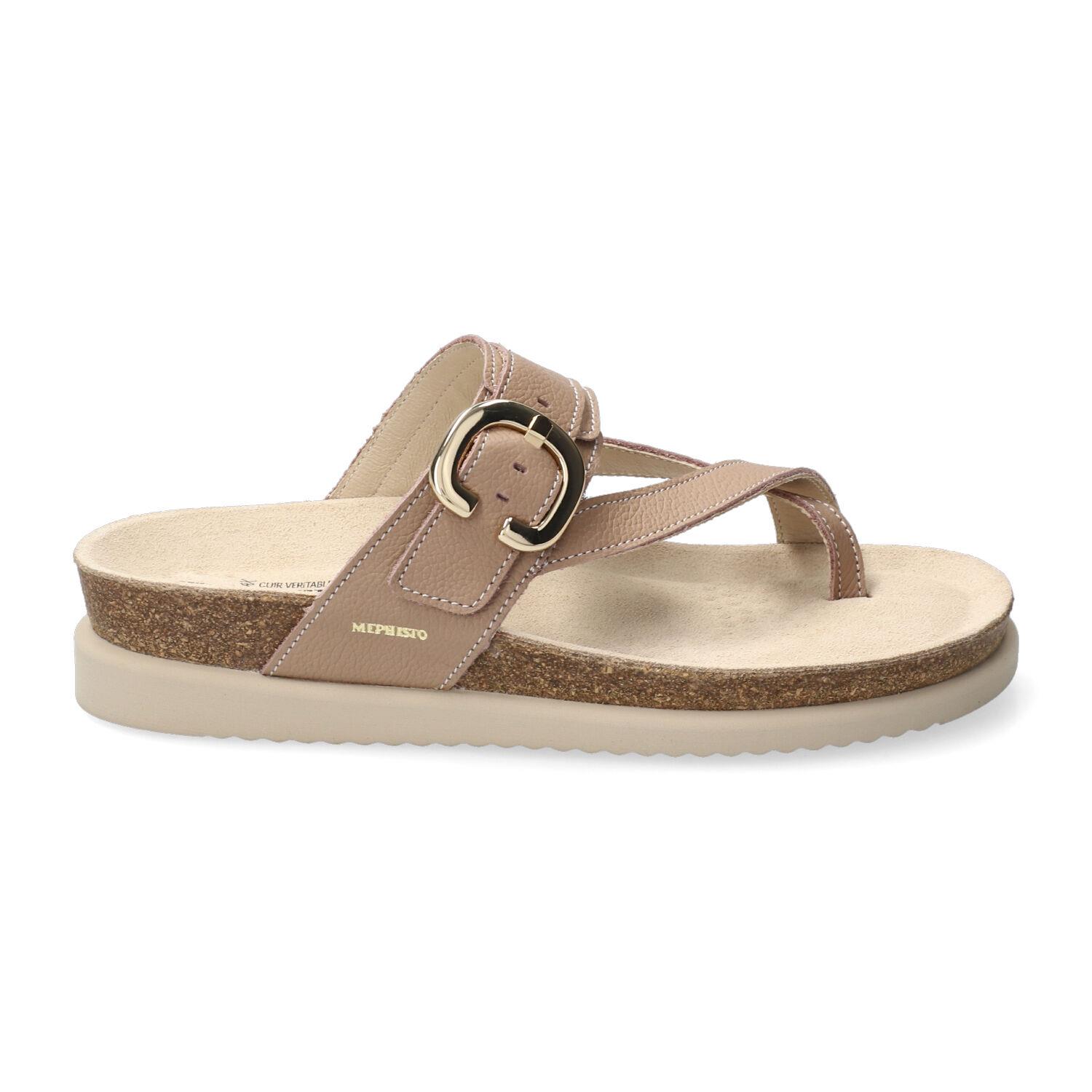 mules femme modèle Izaora Taupe clair - Mephisto